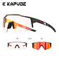 Óculos de Ciclismo Fotocromáticos KAPVOE | Lentes que Escurecem com o Sol, UV400+ | Para Mulheres, BTT e Outdoor - Thumbnail 13