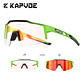 Óculos de Ciclismo Fotocromáticos KAPVOE | Lentes que Escurecem com o Sol, UV400+ | Para Mulheres, BTT e Outdoor - Thumbnail 14