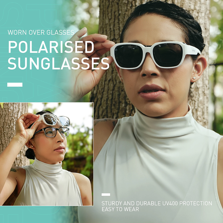 Óculos de Ciclismo Polarizados KAPVOE para Míopes | Óculos Esportivos UV400 para Pesca, Hiking e Direção - Unissex 3