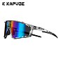 Óculos de Ciclismo Profissionais KAPVOE K76 - Lentes Nano, UV400, Armação TR-90 | Unissex - Thumbnail 10