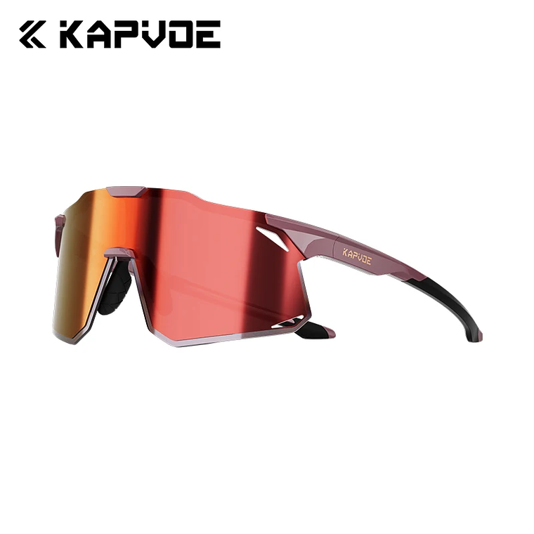 Óculos de Ciclismo KAPVOE Fotocrômico UV400 | Óculos de Estrada e MTB com Lente Film-Variable para Homens e Mulheres 8