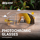 Óculos de Ciclismo Fotocrômicos SCVCN UV400 | Óculos Esportivos para Mountain Bike, Corrida e Atividades ao Ar Livre - Unissex - Thumbnail 6