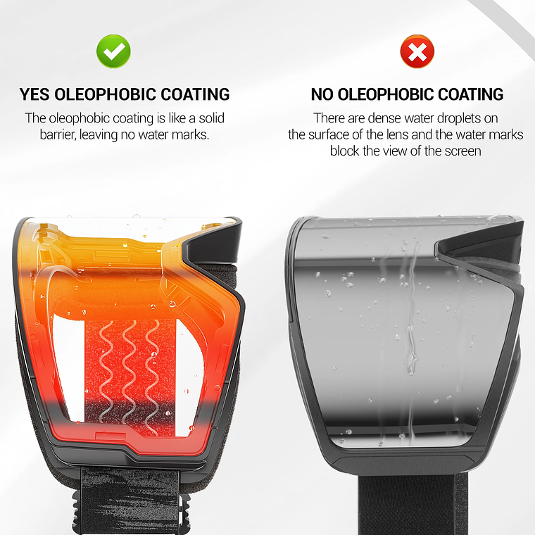 Photochromic Anti-Fog Ski Goggles 5