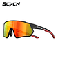 Óculos Esportivos Infantis SCVCN UV400 | Óculos de Proteção para Ciclismo, Corrida e Esportes Outdoor para Meninos e Meninas (6-14 Anos) - Thumbnail 12