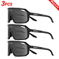 Pack 3 Óculos de Ciclismo Fotocrómicos SCVCN - Lentes que Escurecem com o Sol, UV400 | Unissex - Thumbnail 13