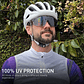 KAPVOE Cycling Glasses with Nano Polarized Lenses | UV400 Protection and Superior Comfort - thumbnail 2