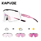 KAPVOE Photochromic Outdoor Cycling Sunglasses Bike Cycling Glasses Men Women MTB Road Bicycle Sports Running UV400 Goggles Sale - thumbnail 17