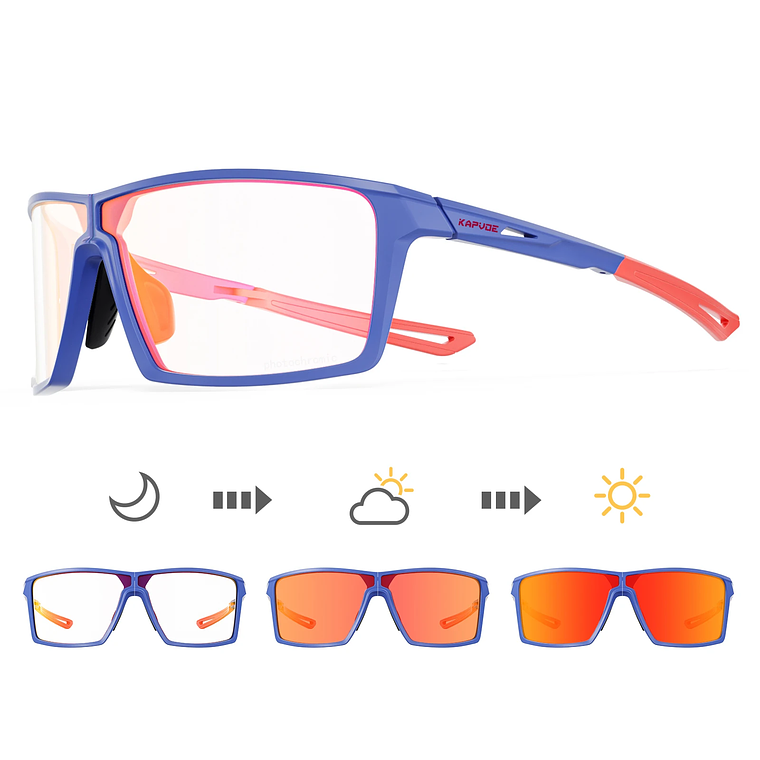 Óculos de Ciclismo Dobráveis Polarizados KAPVOE | Óculos Esportivos para MTB, Pesca e Atividades Outdoor - Unissex 10