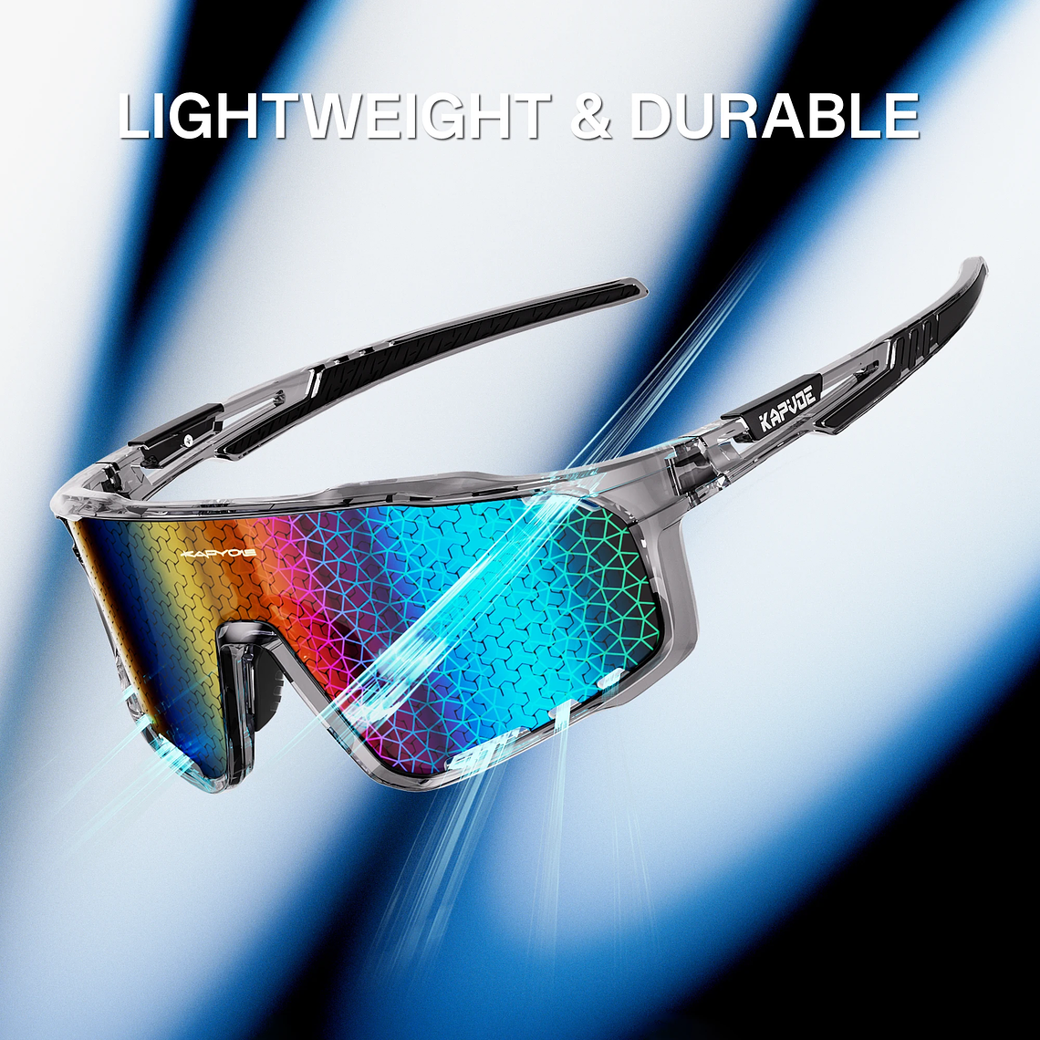 KAPVOE Cycling Glasses with Nano Polarized Lenses | UV400 Protection and Superior Comfort 5