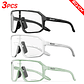 Pack 3 Óculos de Ciclismo Fotocrómicos SCVCN - Lentes que Escurecem com o Sol, UV400 | Unissex - Thumbnail 23