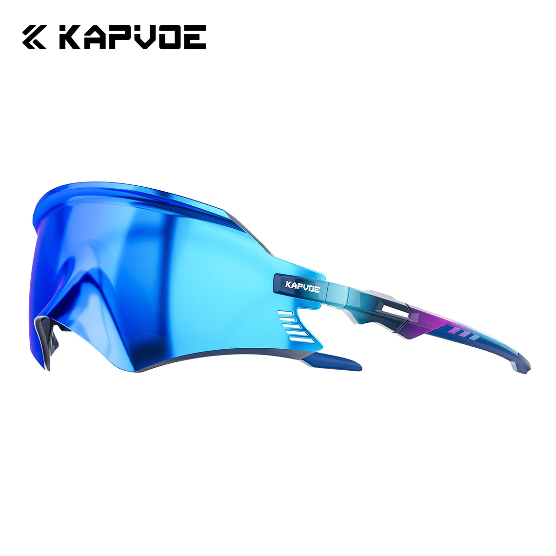 Óculos de Ciclismo Fotocrómicos KAPVOE Unissexo | Lentes UV400 e Ajustáveis para Desporto 18