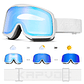 KAPVOE Photochromic Ski Goggles Winter 2024 | UV400, Anti-fog and Integrated Mask - thumbnail 17