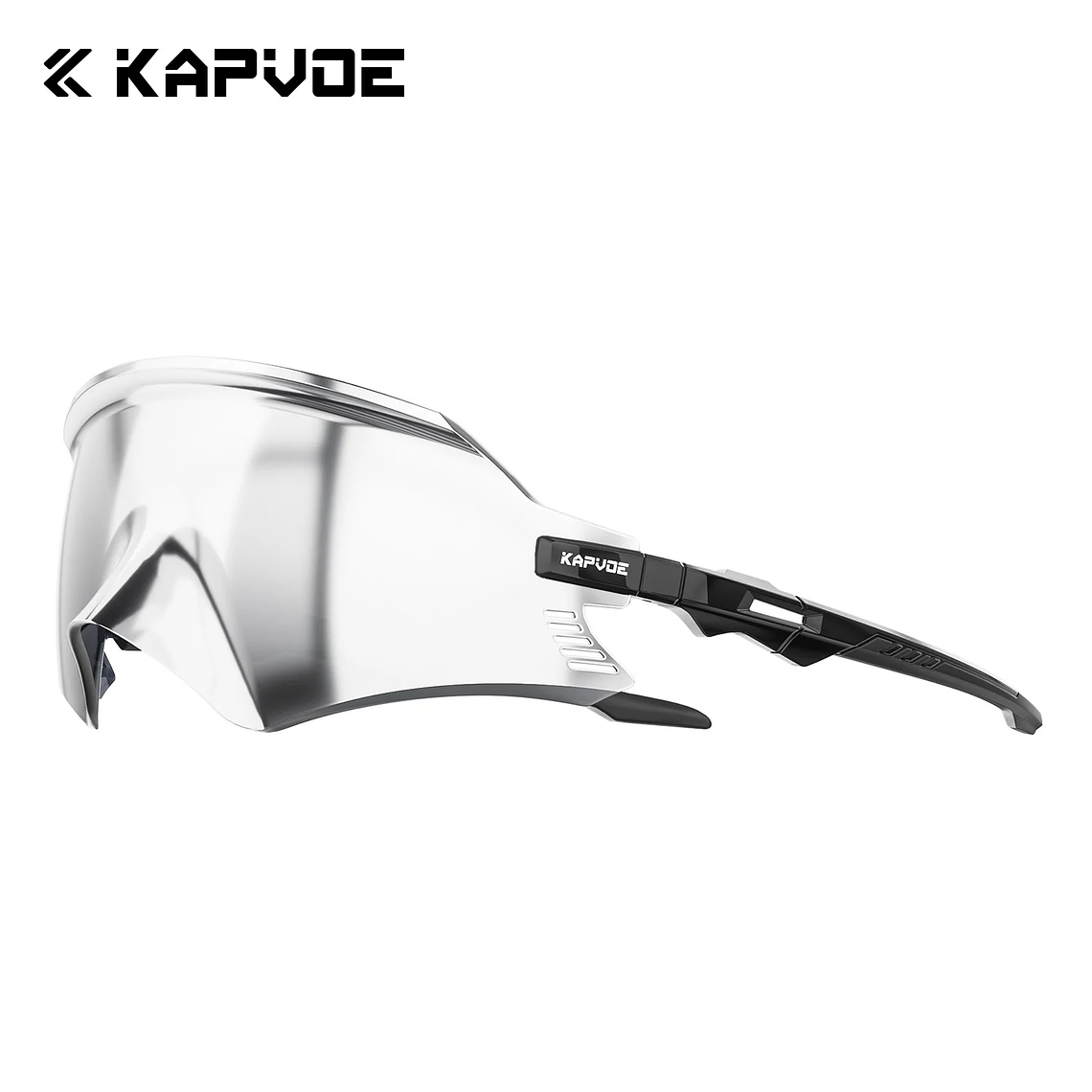 Óculos de Ciclismo Fotocrómicos KAPVOE Unissexo | Lentes UV400 e Ajustáveis para Desporto 22