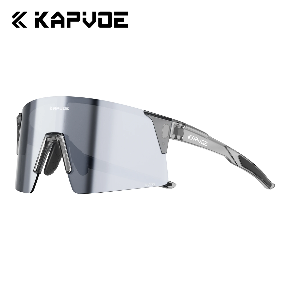 Óculos de Ciclismo Fotocrômico Kapvoe com Tecnologia HD High Contrast | Óculos de Estrada e MTB UV400 para Homens e Mulheres 24