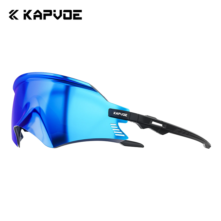 Óculos de Ciclismo Fotocrómicos KAPVOE Unissexo | Lentes UV400 e Ajustáveis para Desporto 23