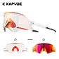 Óculos de Ciclismo Fotocrómicos KAPVOE Unissexo | Lentes UV400 e Ajustáveis para Desporto - Thumbnail 26