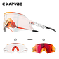 Óculos de Ciclismo Fotocrómicos KAPVOE Unissexo | Lentes UV400 e Ajustáveis para Desporto - Thumbnail 27