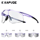 Óculos de Ciclismo KAPVOE Fotocrômico UV400 | Óculos de Estrada e MTB com Lente Film-Variable para Homens e Mulheres - Thumbnail 22