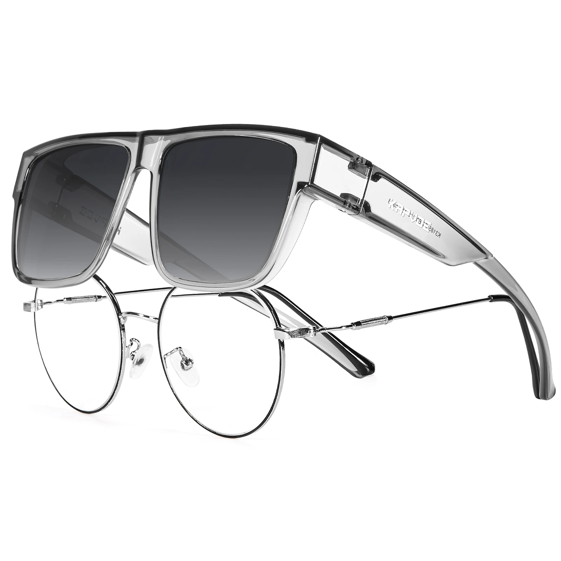 Óculos de Ciclismo Polarizados KAPVOE para Míopes | Óculos Esportivos UV400 para Pesca, Hiking e Direção - Unissex 18