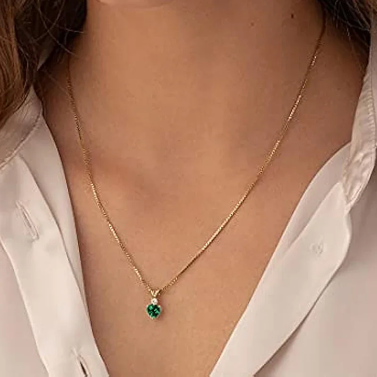 Colar Pendant Coelho Estilo Fresco Huitan | Brincos Verdes CZ para Festas e Casamentos 4