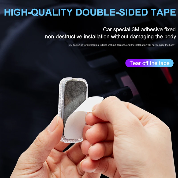 Luz LED Toque Mini Sem Fios para Interior Carro | Iluminação de Teto, Portas e Porta-Malas 3