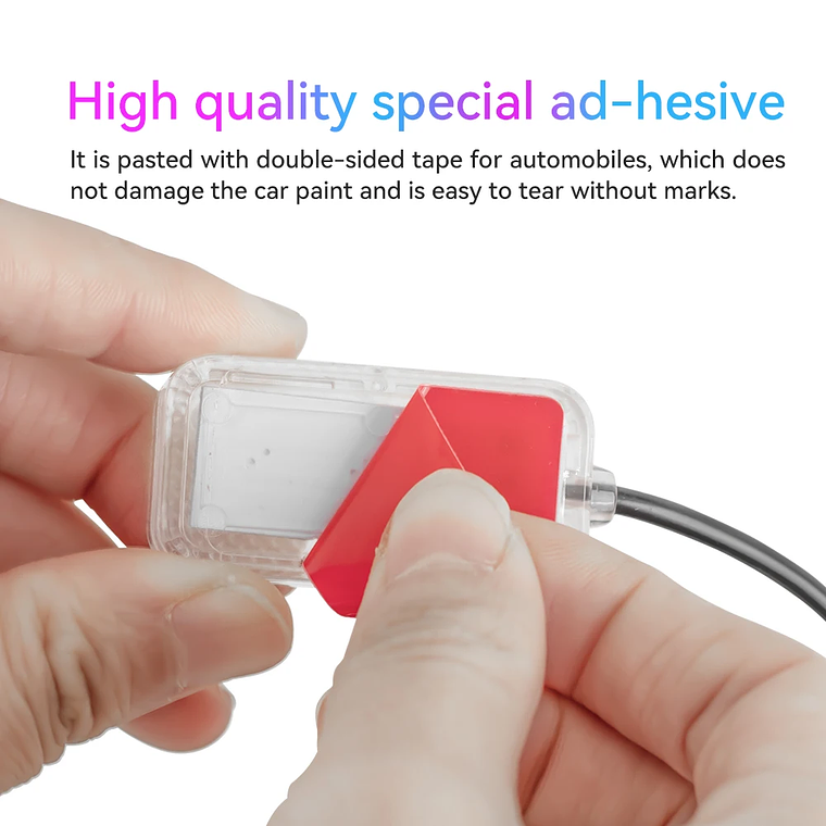 Kit Iluminação LED Interior Carro RGB | Controlo por App e Música para Ambiente e Pé 2