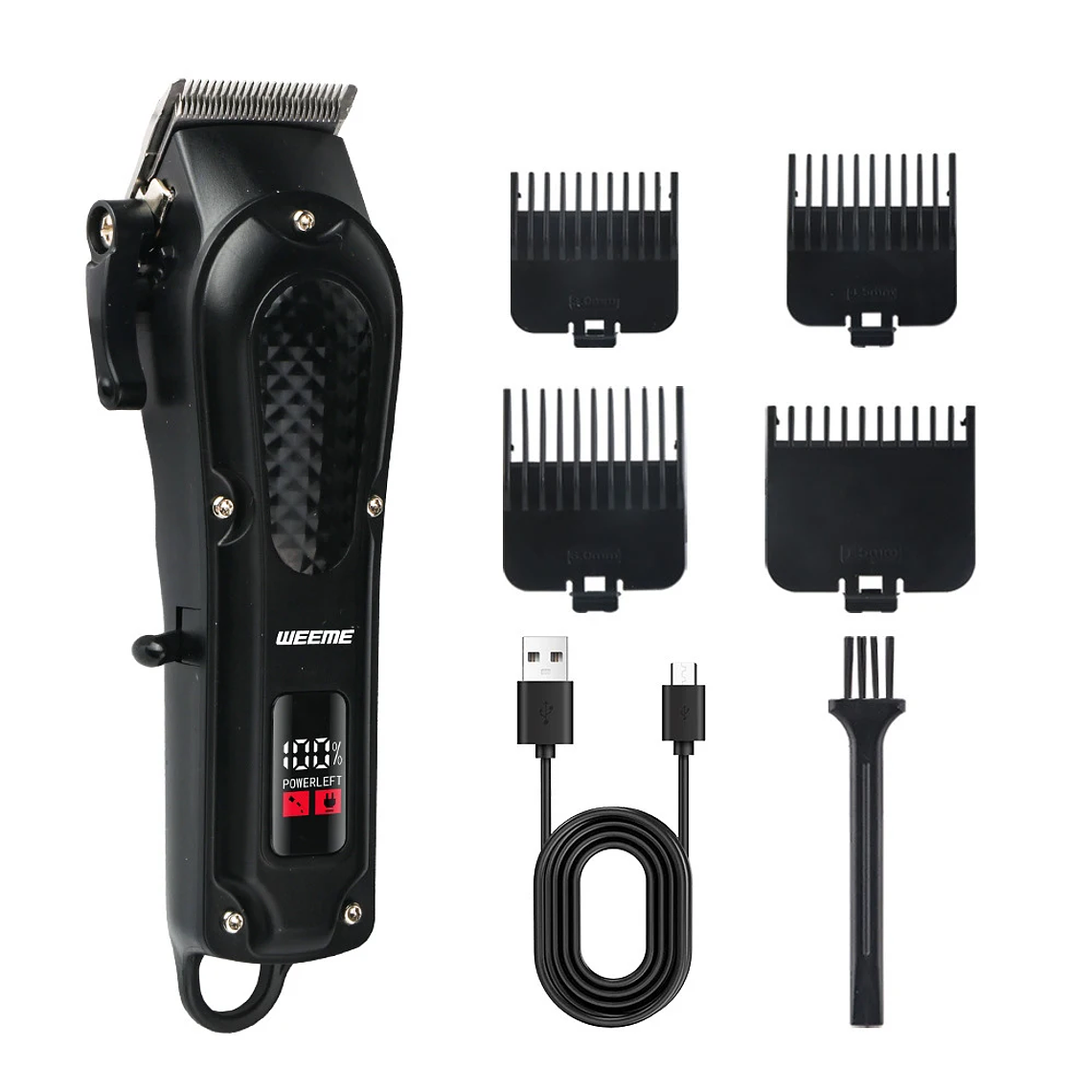 Vintage T9 Men's Electric Hair Clipper | Rechargeable with Nose Hair Trimmer 9
