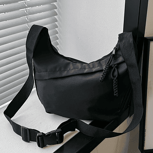 Bolsa de Telefone Transversal Senhora | Mini Bolsa de Ombro Casual e Leve em Nylon