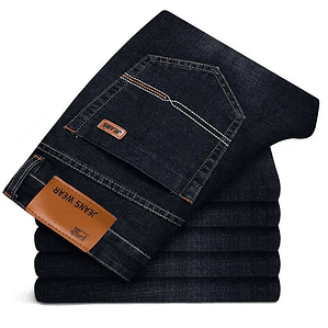 Jeans Masculinos Casual Retos Jean | Calças de Gangazona Elásticas Clássicas