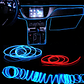 Fita LED Neon para Interior Carro 1M/3M/5M | Iluminação Decorativa USB, Ambiente e Festa - Thumbnail 1