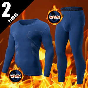 Conjunto de Roupa Térmica Desportiva para Homem - 2 Peças