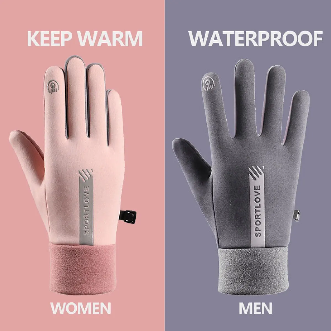 Women's Winter Cycling Gloves | Thermal, Waterproof and Windproof 2