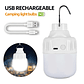 Rechargeable USB LED Pendant Lantern | High Brightness, Waterproof for Camping and Emergencies - thumbnail 5