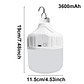 Rechargeable USB LED Pendant Lantern | High Brightness, Waterproof for Camping and Emergencies - thumbnail 7