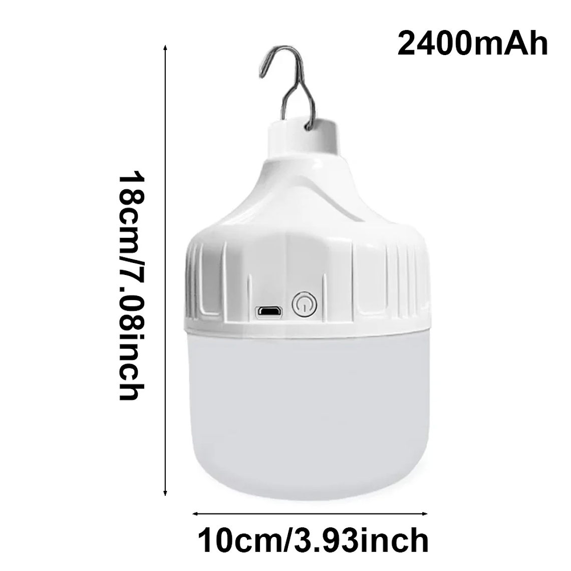 Rechargeable USB LED Pendant Lantern | High Brightness, Waterproof for Camping and Emergencies 8