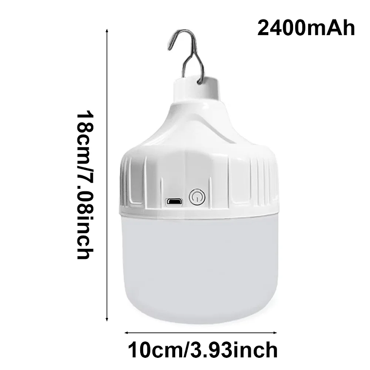 Rechargeable USB LED Pendant Lantern | High Brightness, Waterproof for Camping and Emergencies 8