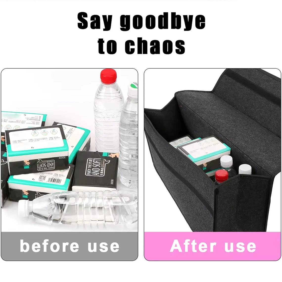 FeltPro Organizer: A Caixa de Arrumação em Feltro que Domestica a Bagageira 3