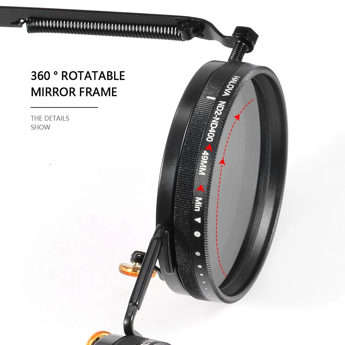 CRIXALIS ND9: Os Óculos Polarizados com Regulação Manual de Intensidade 9 Níveis 4