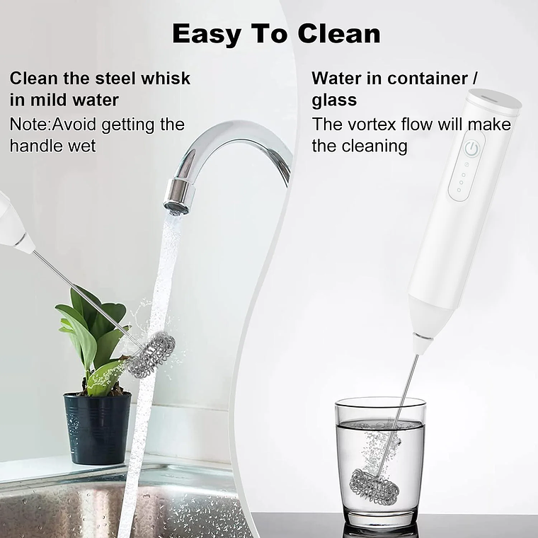 Batedor de Leite USB que Espuma, Mistura e Bate Ovos 5