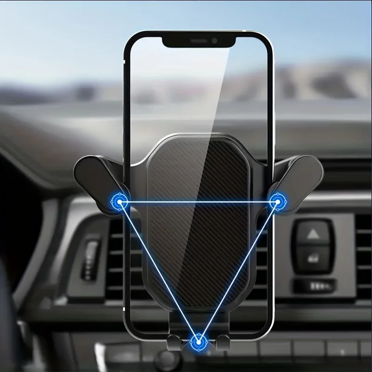 VentClip Pro: O Suporte Universal para Telemóvel que Prende na Ventoinha do Carro 3