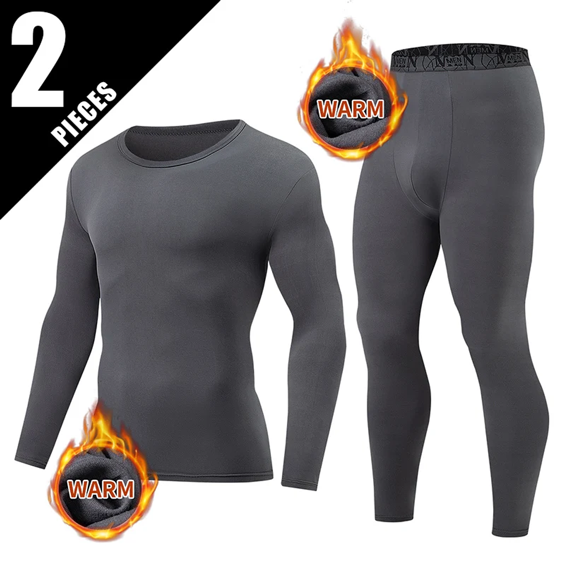 Men's Thermal Sports Clothing Set - 2 Pieces 11