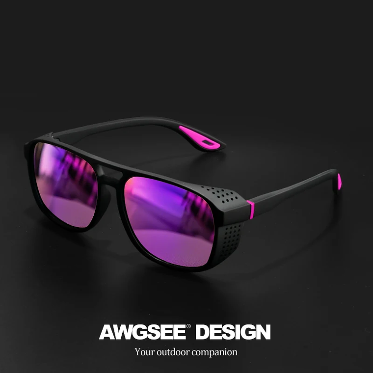 Óculos Desportivos Polarizados com Proteção Periférica e Design Aerodinâmico 10