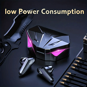 Renear X15: Os Earbuds Gamer com Ecrã LED, Bluetooth 5.3 e 65ms de Latência