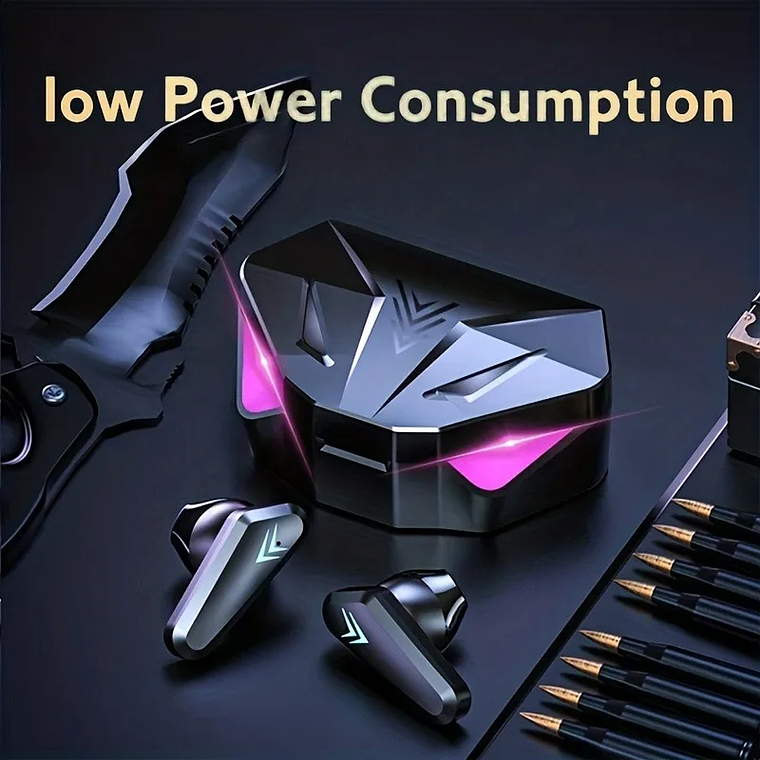 Renear X15: Os Earbuds Gamer com Ecrã LED, Bluetooth 5.3 e 65ms de Latência 1