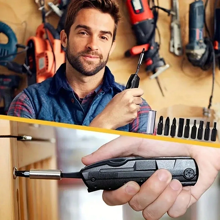 EDC Master 12 em 1: Alicate Multiferramentas Dobrável com Cabeças Intercambiáveis 4