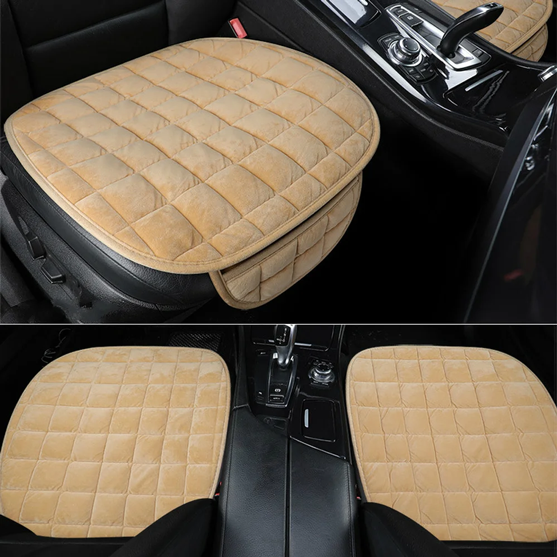 4Seasons Comfort: O Forro Universal para Bancos de Carro em Peluche e Espuma Viscoelástica 2