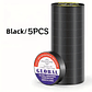 BlackVolt 50m: Fita Isoladora de Borracha Resistente a Altas Temperaturas para Uso Profissional e Doméstico - Thumbnail 7