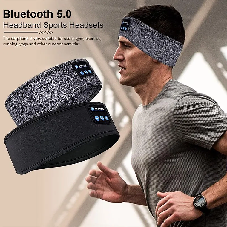 Perciron SleepBand: A Headband com Fones Bluetooth, Máscara de Olhos e Cancelamento de Ruído 4