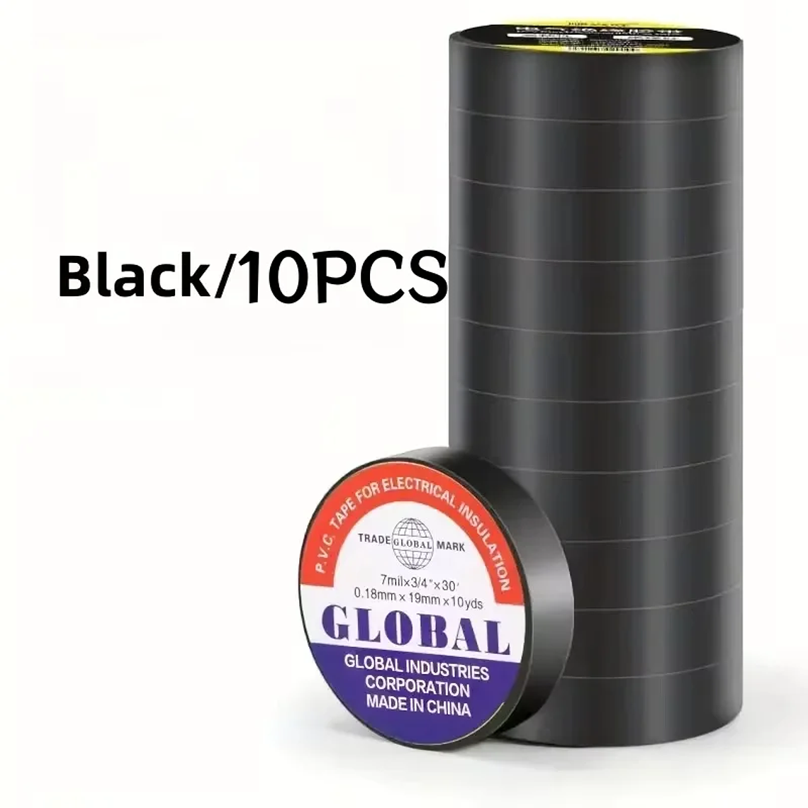 BlackVolt 50m: Fita Isoladora de Borracha Resistente a Altas Temperaturas para Uso Profissional e Doméstico 8