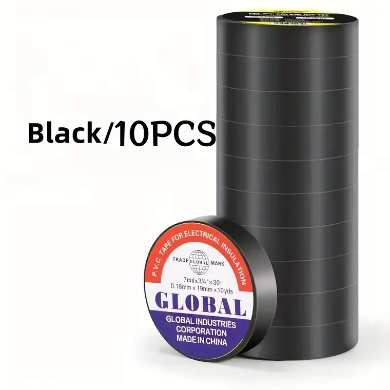 BlackVolt 50m: Fita Isoladora de Borracha Resistente a Altas Temperaturas para Uso Profissional e Doméstico 8